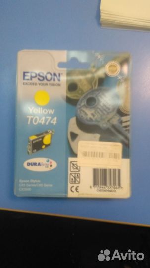 Картриджи epson