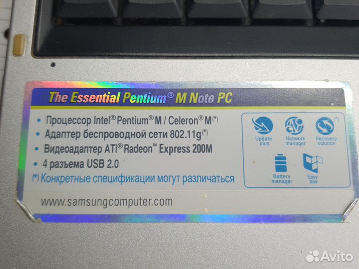 Samsung np-r45 ноутбук 14