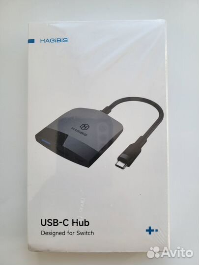 Док-станция Hagibis Type-C, 3 в 1, для Nintendo Sw