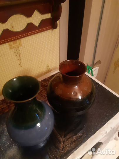 Керамические вазы времен СССР