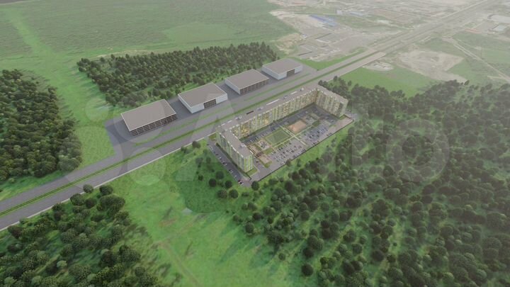 1-к. квартира, 40,3 м², 1/10 эт.