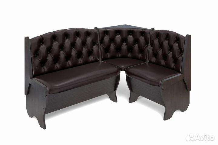 Кухонный уголок Скамья+стол+табуреты орхидея кожза