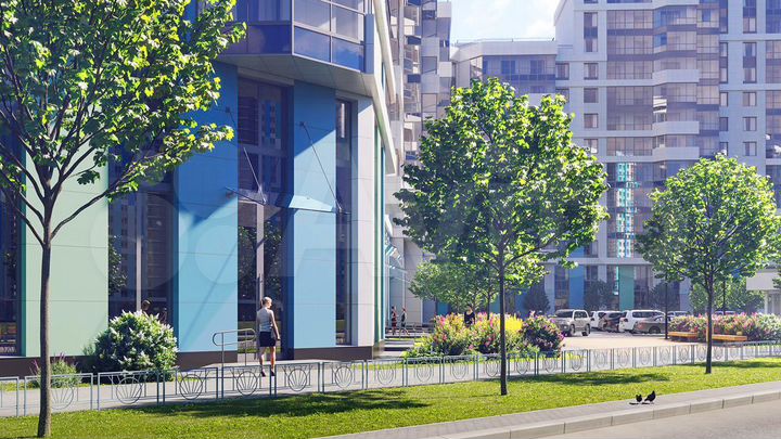 Квартира-студия, 28 м², 6/20 эт.