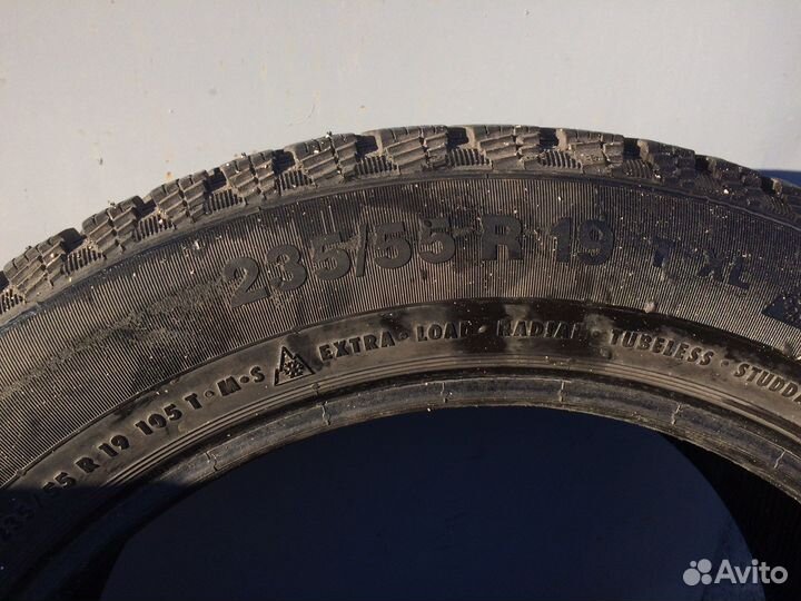 Continental Conti4x4IceContact 235/55 R19 и 255/50 R19