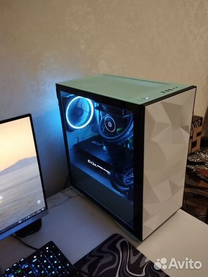 Компьютер игровой ryzen 5 5500 gtx 1070ti