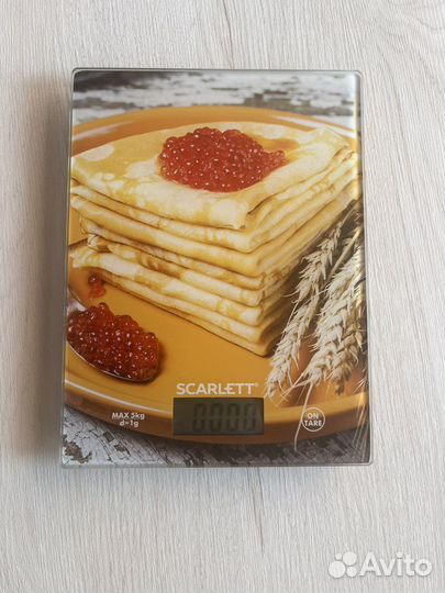 Весы кухонные новые Scarlett