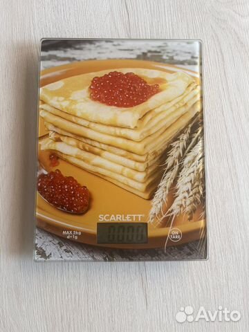Весы кухонные новые Scarlett