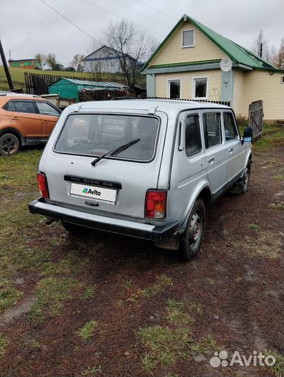 LADA 4x4 (Нива) 1.7 МТ, 2012, 124 632 км