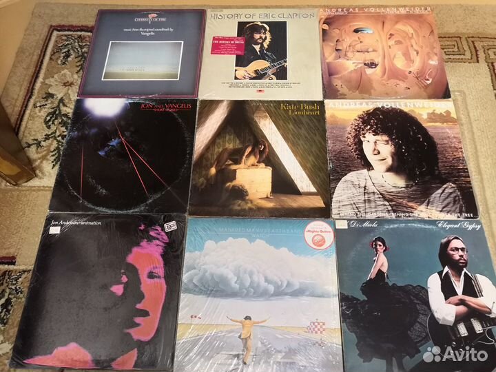 Фирменные виниловые пластинки