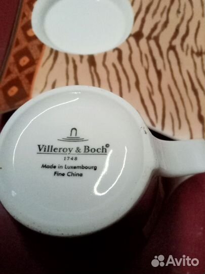 Чашка с блюдцем