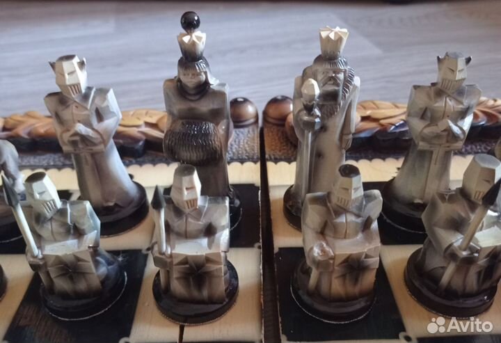 Шахматы деревянные ручной работы