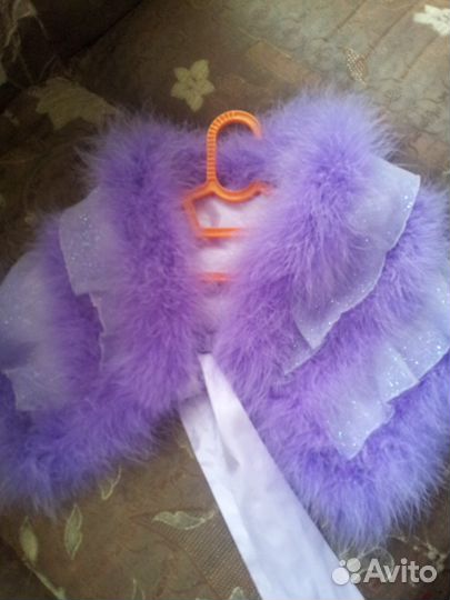 Накидка к праздничному платью