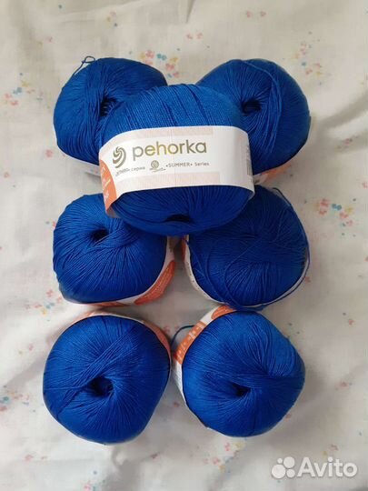 Пряжа пехорка ажурная хлопок