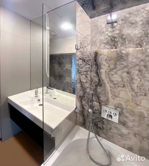 Стеклянные перегородки под ключ