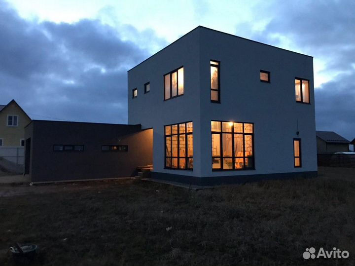 Утепление дома, штукатурка фасада