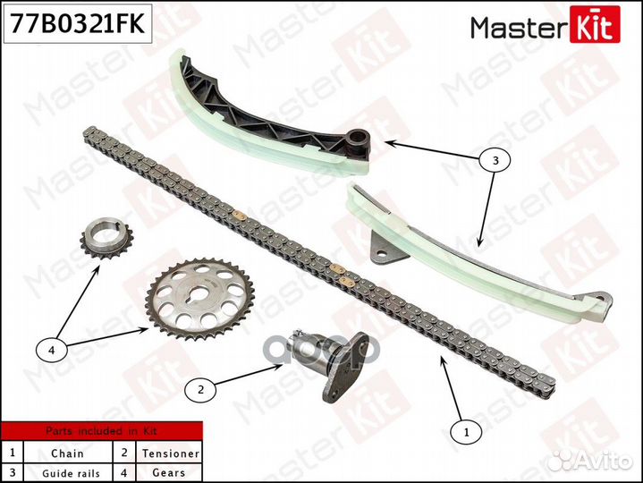 Комплект цепи lifan LFB479Q1