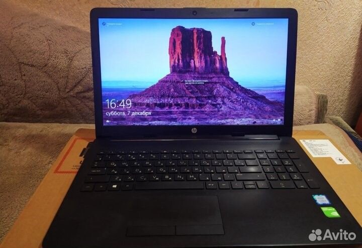 15.6 Ноутбук HP 15-da0191ur на i3 7gen