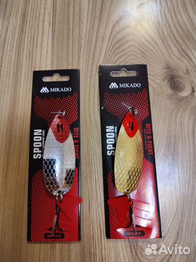 Блесна колебалка Mikado Hunter