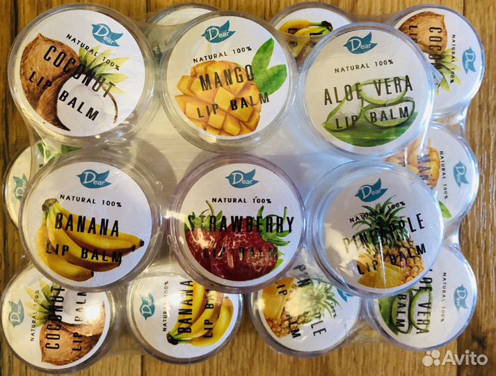 Бальзам для губ в ассортименте Таиланд