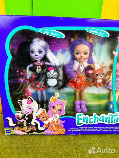 Enchantimals зайка Блисс Банни новый набор Blyss