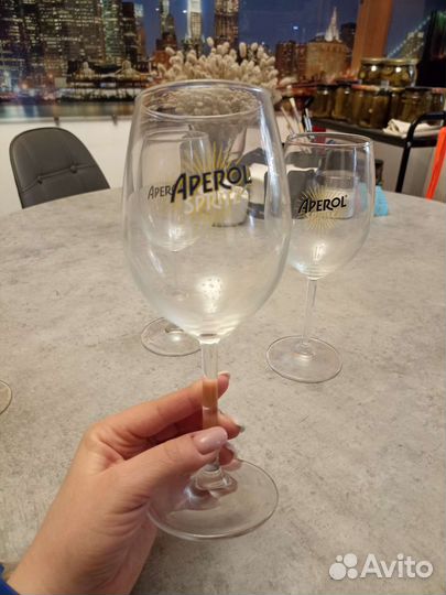 Бокалы для вина и коктейлей 6 шт