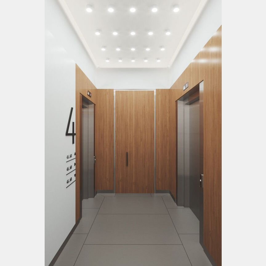 2-к. апартаменты, 46,2 м², 5/10 эт.