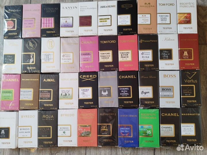 Тестеры муж.и жен. (парфюмерия) -58 мл