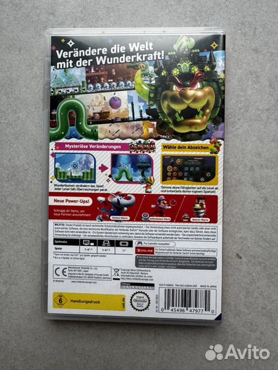 Super Mario Bros wonder nintendo switch