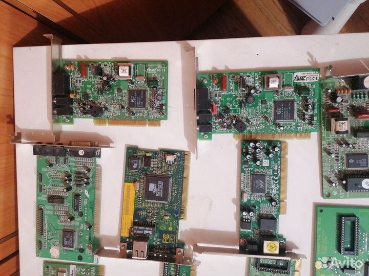 Сетевая карта, звуковая карта, модем