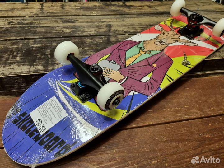 Скейтборд трюковой Explore Happy (Новый)