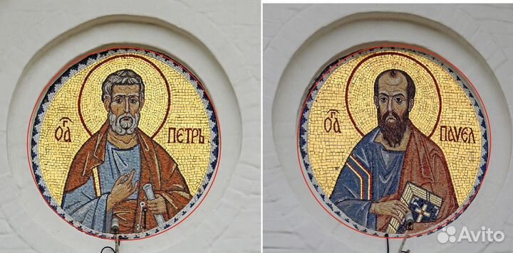 Художественное панно из мозаики