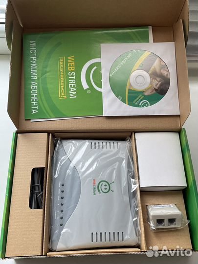 Модем WebStream adsl2+