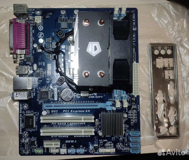 Материнская плата 1155 с процессором i5