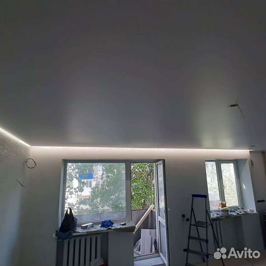 Подсветка лестницы,потолка,кухни