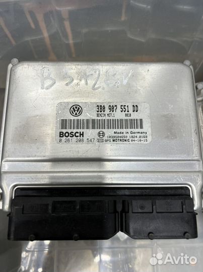 Блок управления двигателем VW passat b5+ AMX