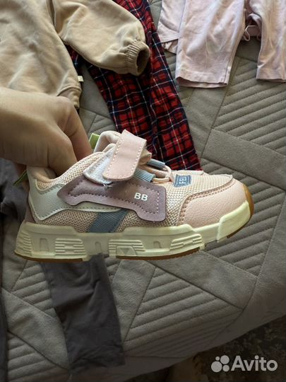 Детские вещи пакетом, девочка р.104