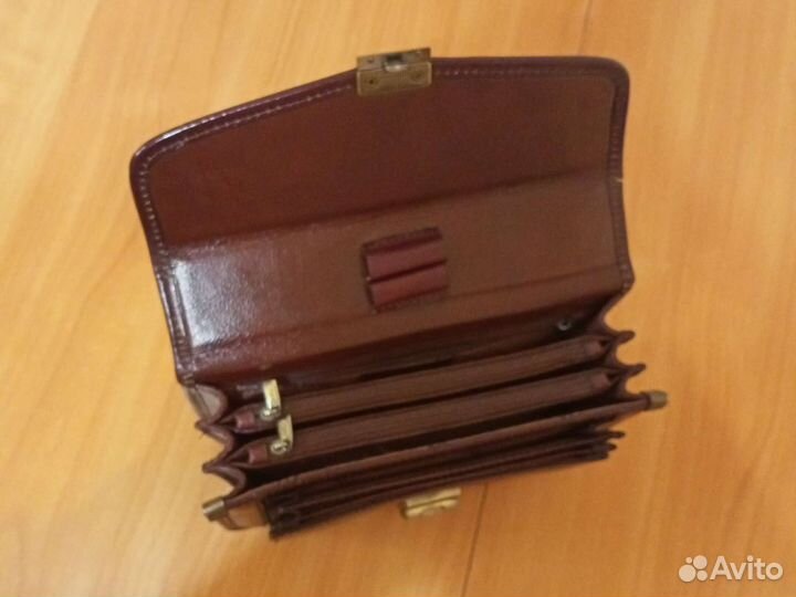 Барсетка кожаная мужская Rockfeld