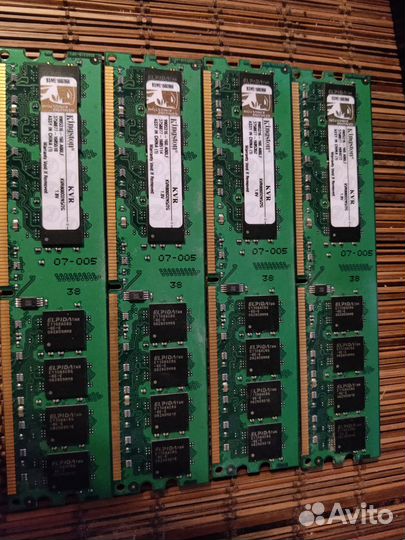 DDR2 800 Kingston 8 Gb (комплект 4x2Gb)