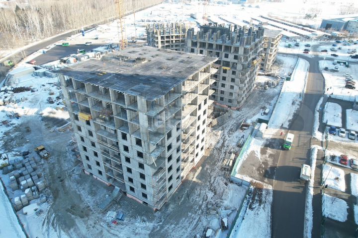 2-к. квартира, 54,4 м², 2/15 эт.