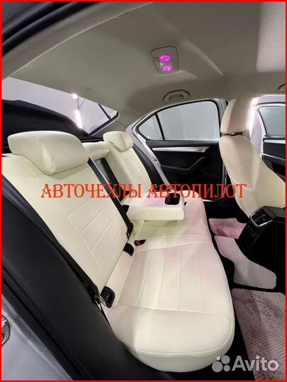 Чехлы Автопилот Skoda Octavia A7 из экокожи