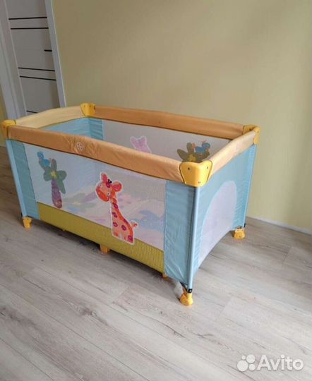 Манеж кровать детский складной