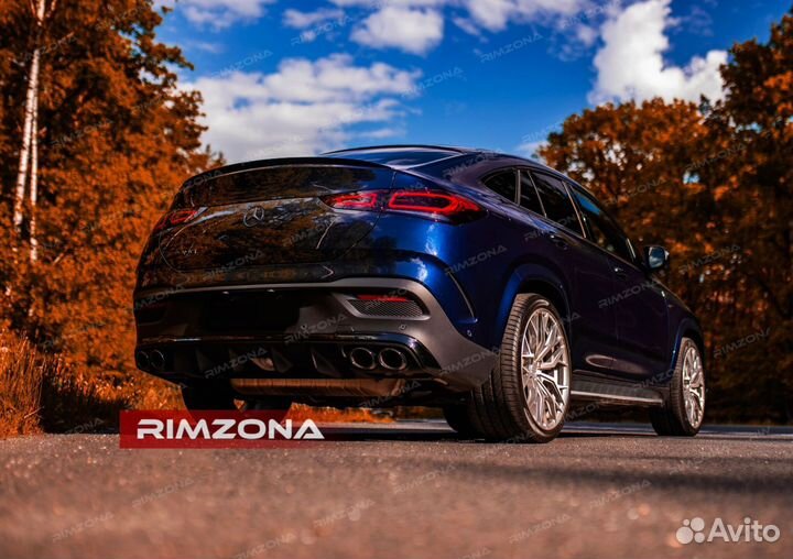 Кованые диски R22 на Mercedes GLC-Class