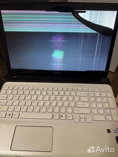 Ноутбук sony vaio на запчасти