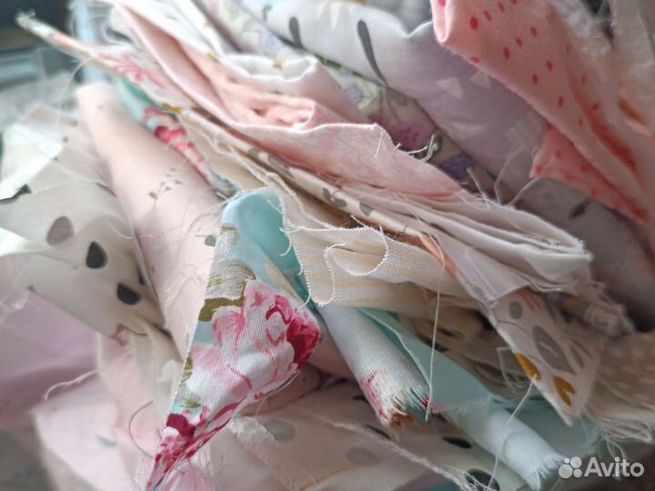 Кусочки ткани