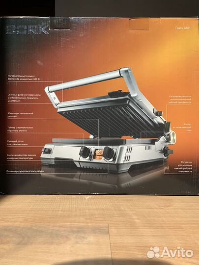 Гриль bork g801