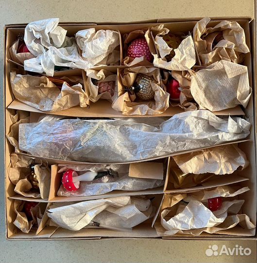 Новогодние игрушки набор