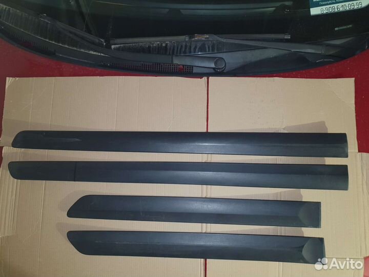 Молдинги на двери гранта люкс, калина