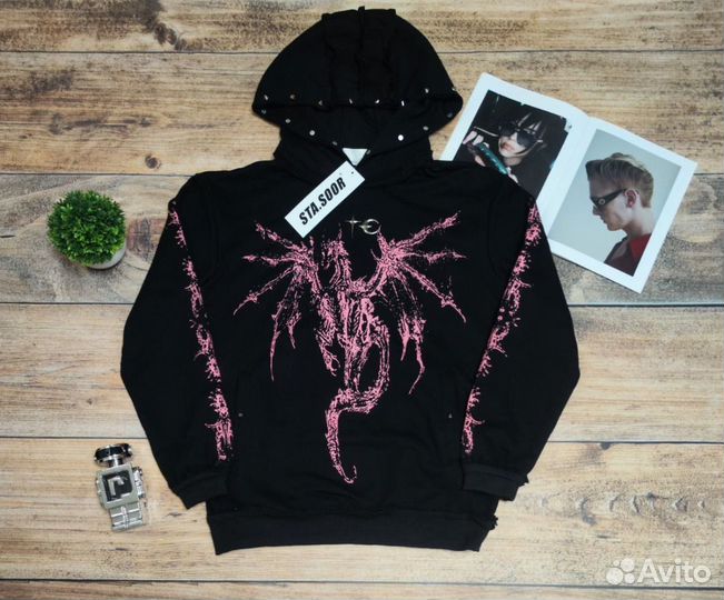 Худи Thug Club тренд