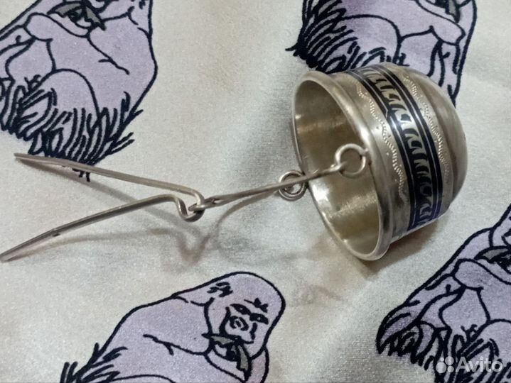 Ситечко для чая Серебро