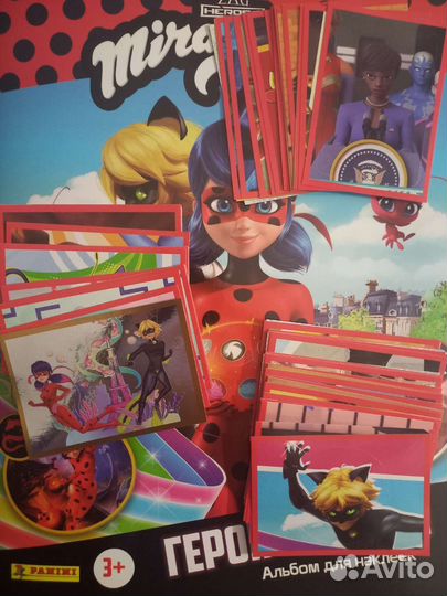 Наклейки Panini Miraculous Леди Баг и Супер-кот